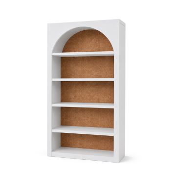 Colonial Bar Back Ratan (White)