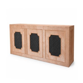 Colonial Bars Ratan 8' (Natural with Black)