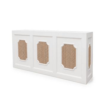 Colonial Bars Ratan 8' (White)