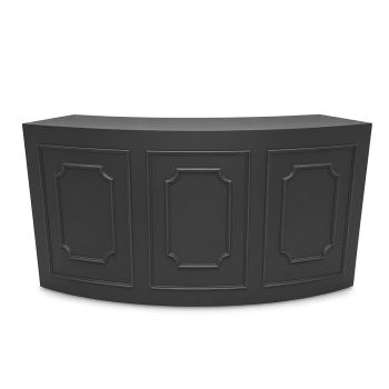 Colonial Curved Bar 8' (Black)
