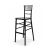 Chiavari Barstool Black (Resin)