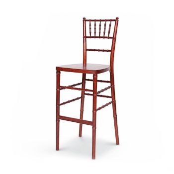 Chiavari Barstool Mahogany (Resin)