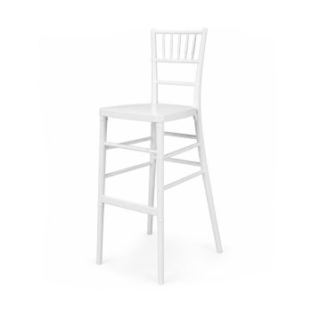 Chiavari Barstool White (Resin)