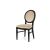 Chandelle Chair Black - Cushion Champagne (Velvet)
