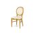 Chandelle Chair Gold - Cushion Ivory (Leather)
