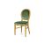 Chandelle Chair Gold - Cushion Tiffany Blue (Velvet)