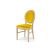 Chandelle Chair Natural - Cushion Yellow (Velvet)