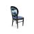GH Chandelle Chair Black - Blue Garden