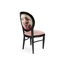 GH Chandelle Chair Black - Lamb Glam