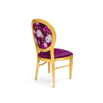 GH Chandelle Chair Gold - Whimsy Flower