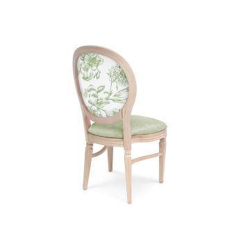 GH Chandelle Chair Natural Wood - Flores Sage
