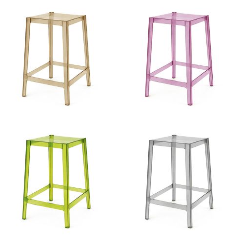 Ghost Barstool Without Back