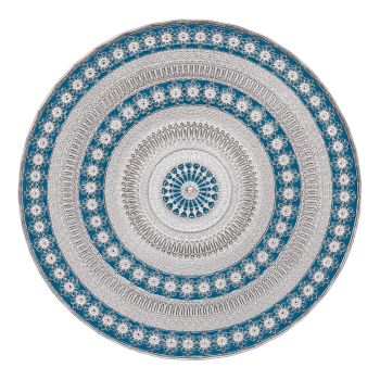 Agra Charger Plate (Turquoise)