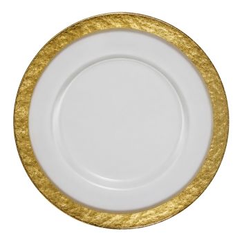 Cloud Charger Plate (Gold)