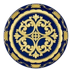 Florentine Charger Plate Royal