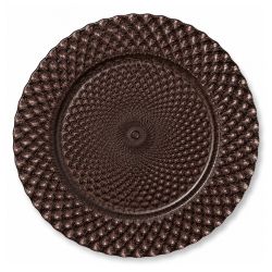 Luxe Charger Plate (Brown)