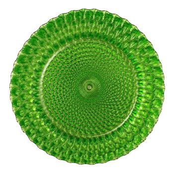 Luxe Charger Plate (Green)