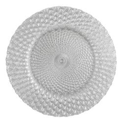 Luxe Charger Plate (Silver Shiny)