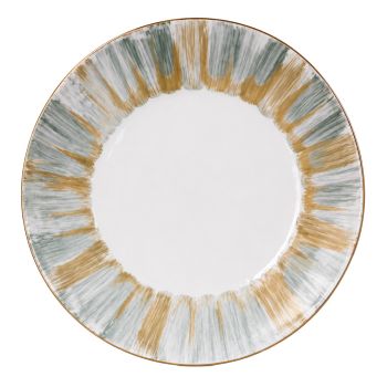 Adeline Aurora Sage Charger Plate