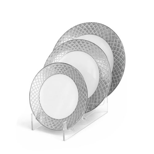 Amara Silver Dinnerware