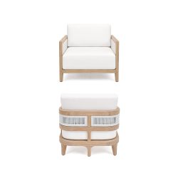 Coastal Lounge Chair - Natural (set 1)