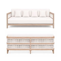 Coastal Sofa - Natural (set 2)
