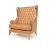 Empire Love Seat Gold