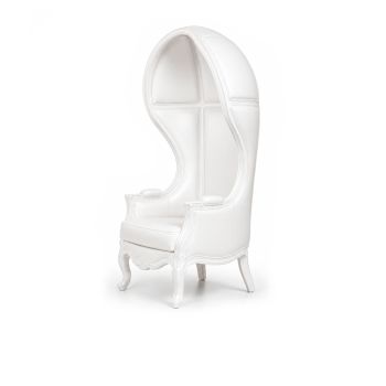 Empress Dome ArmChair White