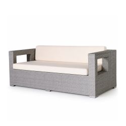 Rattan Sofa (Square Hole) (Sand)