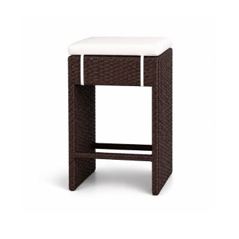 Rattan Barstool (Mocha)