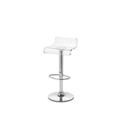 GH Swivel Clear Bar stool
