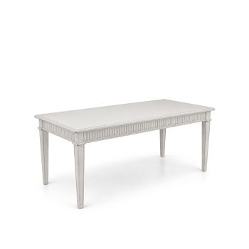 GH Sandstone Willow Dining Table - White