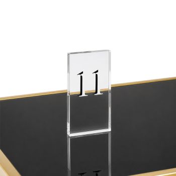 GH Etched Table Number 