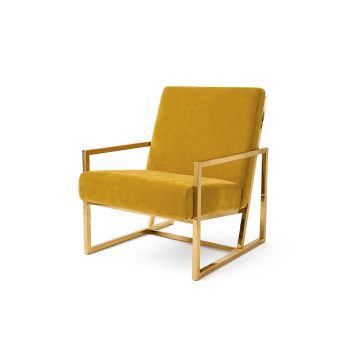 Reflection Rain Armchair Gold Gold