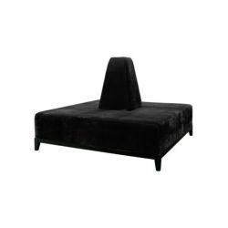 Banquette Square Black