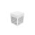 Maze Ottoman White 