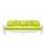 Maze Sofa 8' Lime green Maze Sofa 8' Lime green