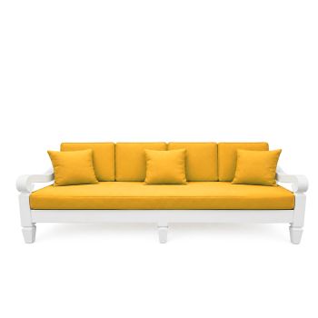 Maze Sofa 8' Yellow