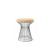 Wire Ottoman Silver - Champagne