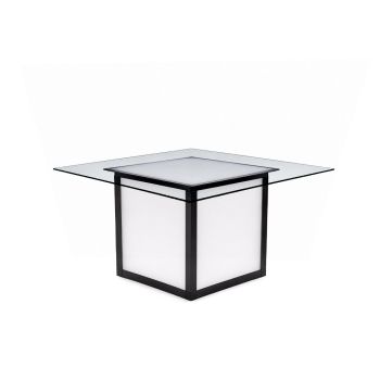Skyline Dining Table 48”x48” Glass Top