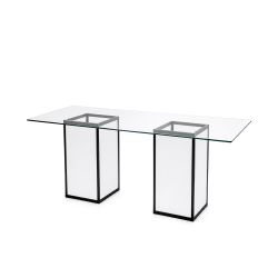 Skyline Highboy Square 48"x96" Rectangular Glass