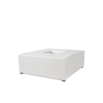 Soho Bench White (Square)