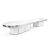 Reflection Dining Table Oval 16' (Silver)