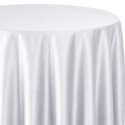 Satinessa White - 132" Round