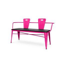 Urban Loveseat Hot Pink