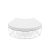 Sea-Breeze - Serpentine Ottoman - White
