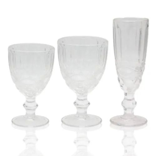 Bella Clear Glassware
