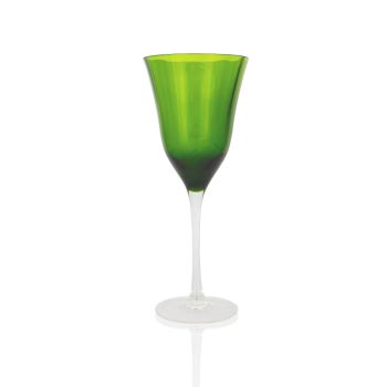 Solid Forest Green Water Glass