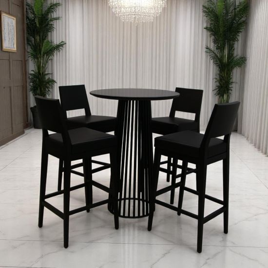 72" Bohemian round dining table with white top and Gold base, ideal for decorating bohemian-style dining rooms and reception areas.