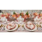 Bella white water glass with opaque textured bowl and short stem, stylish glassware for receptions and dinner tables, rack of 25.